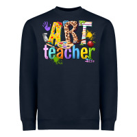 Navy art teacher Heavyweight Sweatshirt - texasbilliewilder