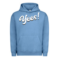 Pigment Pebble Blue YEES! Urban Hoodie - Bettercallsaul