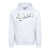 White YEES! Urban Hoodie - Bettercallsaul