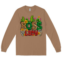 Toasted Coconut boss lady with money and cactus Long Sleeve Tee - AdoDesignShop