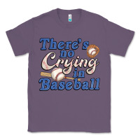 Lavender theres no crying in baseball Classic Tee - JahusDesignShop