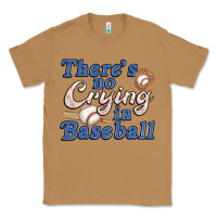 Toasted Coconut theres no crying in baseball Classic Tee - JahusDesignShop