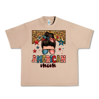 Burro american mom junkie messy bun Urban Heavy Tee - Zillion Design Studio