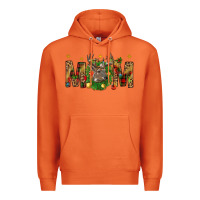 Carrot Western Mom With Reindeer Premium Hoodie - BundleAndBundleShop