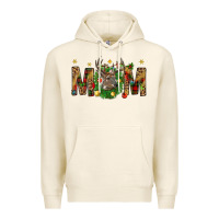Tofu Western Mom With Reindeer Premium Hoodie - BundleAndBundleShop