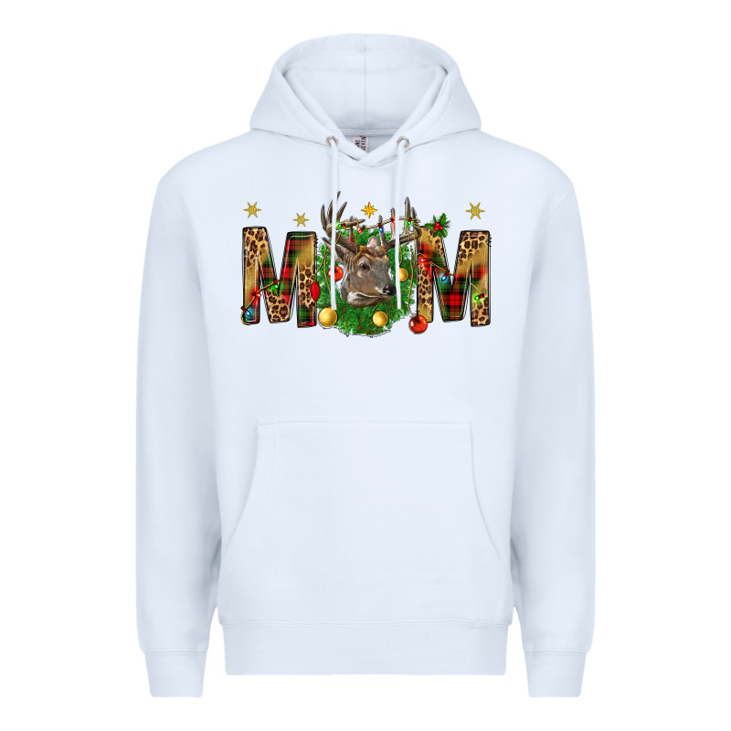 Western Mom With Reindeer Premium Hoodie by BundleAndBundleShop | Teevron