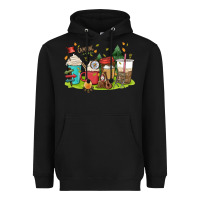 Black camp coffee drink Heavyweight Hoodie - MaliasSmallBusiness