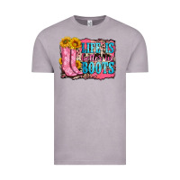 Vintage Zinc life is better in boots Vintage Tee - Zillion Design Studio