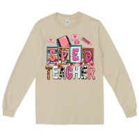 Mushroom sped teacher Long Sleeve Tee - AdoDesignShop
