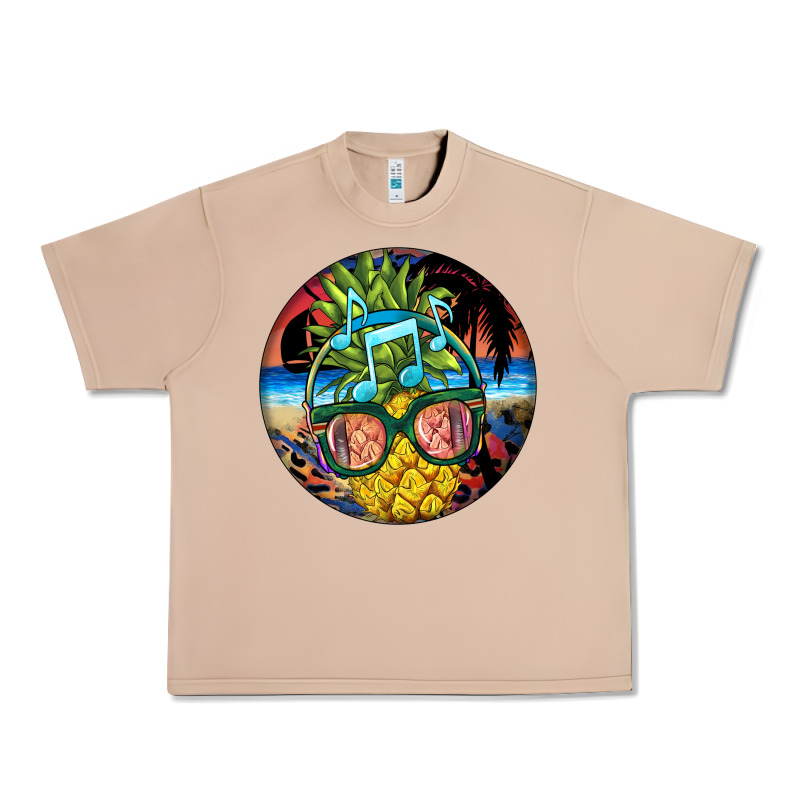 Pineapple Relaxing Urban Heavy Tee by BarkalooDesign | Teevron
