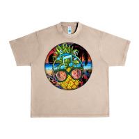 French Oak pineapple relaxing Urban Heavy Tee - BarkalooDesign