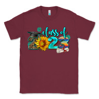 Burgundy western sunflower class of 2023 Classic Tee - AdoDesignShop
