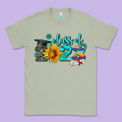 Western Sunflower Class Of 2023 Classic Tee Designed By Adodesignshop
