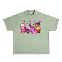 Oil Green antisocial butterfly coffee cups Urban Heavy Tee - Zillion Design Studio