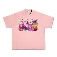 Salmon antisocial butterfly coffee cups Urban Heavy Tee - Zillion Design Studio