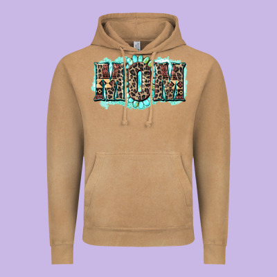 Aztec Mom Vintage Hoodie Designed By Zillion Design Studio