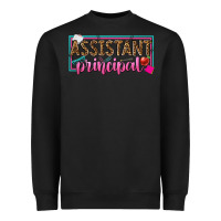 Black assistant principal Heavyweight Sweatshirt - texasbilliewilder