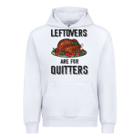 White Leftovers Are For Quitters Urban Hoodie - Bettercallsaul