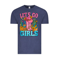 Vintage Denim let's go girls Vintage Tee - Zillion Design Studio