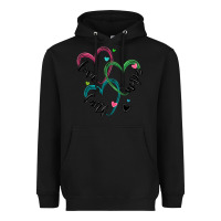 Black faith hope love Heavyweight Hoodie - MaliasSmallBusiness