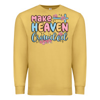 Antique Gold make heaven crowded Premium Sweatshirt - MaliasSmallBusiness