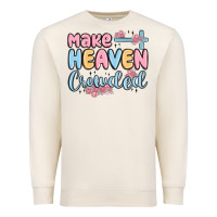 Sandshell make heaven crowded Premium Sweatshirt - MaliasSmallBusiness