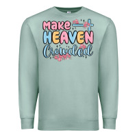Seafoam make heaven crowded Premium Sweatshirt - MaliasSmallBusiness
