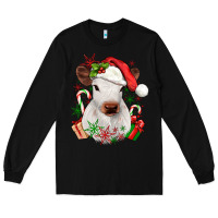 Black christmas heifer Long Sleeve Tee - JahusDesignShop