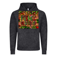 Vintage Black feliz navidad Christmas cactus leopard Vintage Hoodie - JahusDesignShop