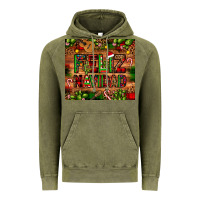 Vintage Olive feliz navidad Christmas cactus leopard Vintage Hoodie - JahusDesignShop