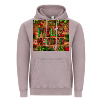 Vintage Zinc feliz navidad Christmas cactus leopard Vintage Hoodie - JahusDesignShop