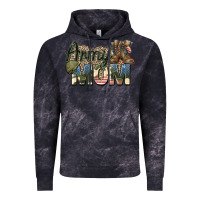 Cloud Black army mom Vintage Hoodie - Zillion Design Studio