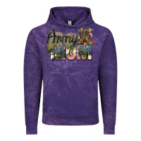 Cloud Purple army mom Vintage Hoodie - Zillion Design Studio
