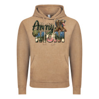 Vintage Coffee army mom Vintage Hoodie - Zillion Design Studio