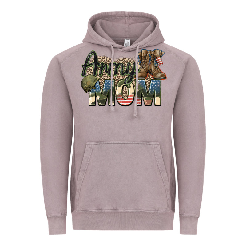 Army Mom Vintage Hoodie by Zillion Design Studio | Teevron