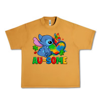 Peanut Butter ausome stitch autism Urban Heavy Tee - Zillion Design Studio