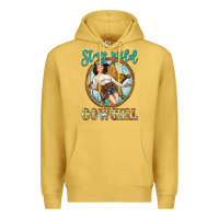 Antique Gold Western Stay Wild Cowgirl Premium Hoodie - BundleAndBundleShop