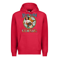 Cardinal Western Stay Wild Cowgirl Premium Hoodie - BundleAndBundleShop