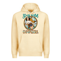 Pina Colada Western Stay Wild Cowgirl Premium Hoodie - BundleAndBundleShop