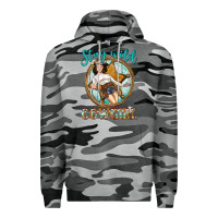 Slate Camo Western Stay Wild Cowgirl Premium Hoodie - BundleAndBundleShop