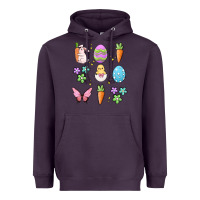 Plum easter elementary Heavyweight Hoodie - MaliasSmallBusiness