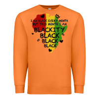 Carrot black black blackity Premium Sweatshirt - MaliasSmallBusiness