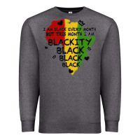 Black Black Blackity Premium Sweatshirt | Teevron