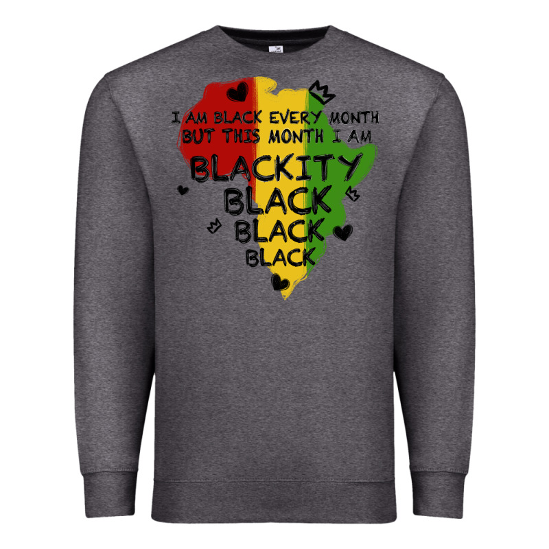 Black Black Blackity Premium Sweatshirt by MaliasSmallBusiness | Teevron