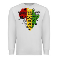 Dove Grey black black blackity Premium Sweatshirt - MaliasSmallBusiness