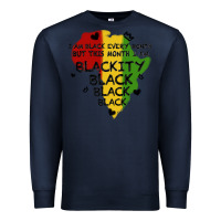 Navy black black blackity Premium Sweatshirt - MaliasSmallBusiness