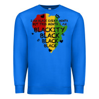 True Royal black black blackity Premium Sweatshirt - MaliasSmallBusiness