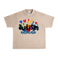 French Oak autism advocate Urban Heavy Tee - Zillion Design Studio
