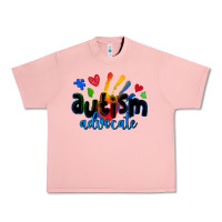 Salmon autism advocate Urban Heavy Tee - Zillion Design Studio