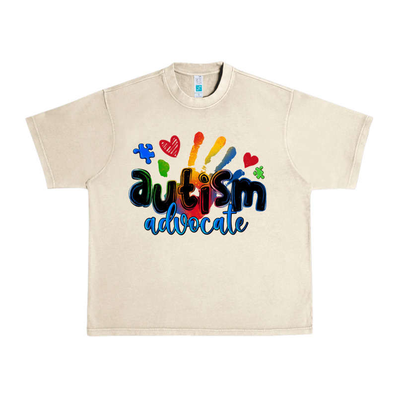 Autism Advocate Urban Heavy Tee by Zillion Design Studio | Teevron